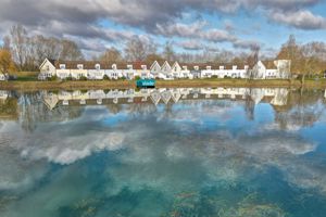View from lake- click for photo gallery